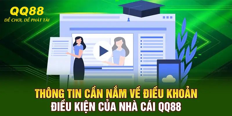 Giao diện rút tiền tại QQ88 kèm lưu ý điều kiện sử dụng